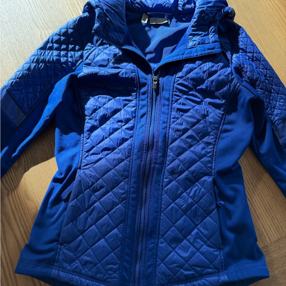 Athleta Women’s Rock Springs Hooded Quilted Stretch Jacket